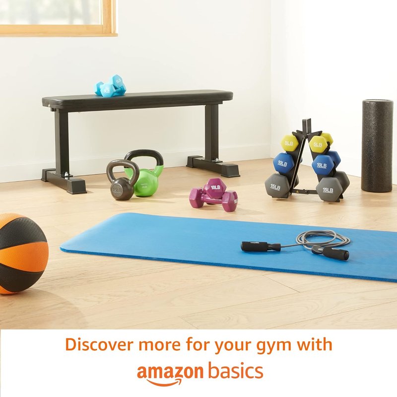 Neoprene Dumbbell Hand Weights for Exercise & Muscle Toning - Adjustable Sizes Available