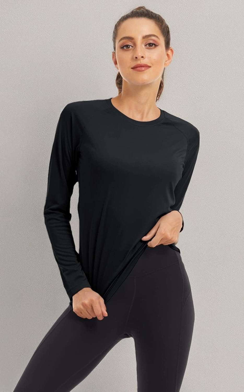 Women's Long Sleeve Sun Protection Shirts - UPF 50+ Hiking & Fishing Rash Guard | Lightweight & Quick-Dry