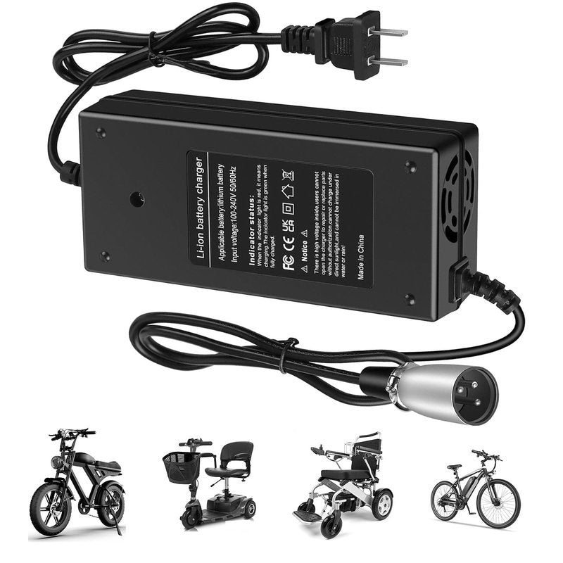 24V(Max 29.4V) 2A 3-Pin XLR Charger for Electric Scooter,Wheelchairs,Go-Go Elite Traveller,Jazzy Power Chair, Pride Mobility, Shoprider, iZip, eZip,Drive Medical, Bladez, Elite Traveller,Plus HD US