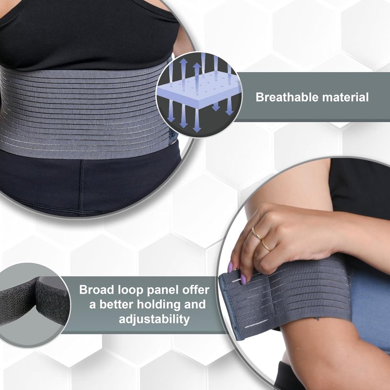 Wonder Care WC shoulder support brace arm slings shoulder immobilizer youth shoulder brace- Shoulder stabilizer Compression Brace rotator cuff surgery sling Left-Right arm sling-Size2 (31"-35")
