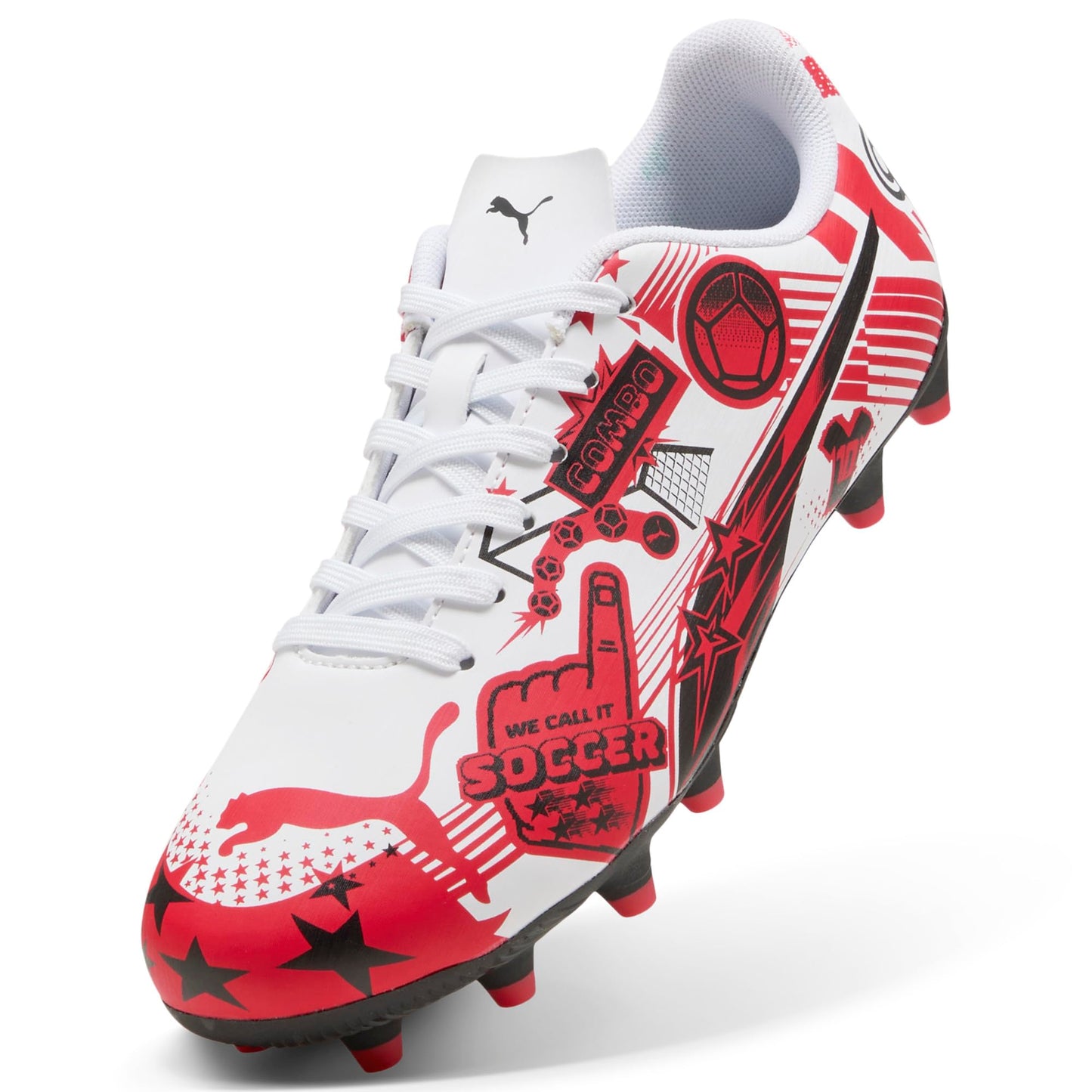 Puma Unisex-Child Christian Pulisic Legacy Ultra Firm, Artificial Ground Soccer Cleats
