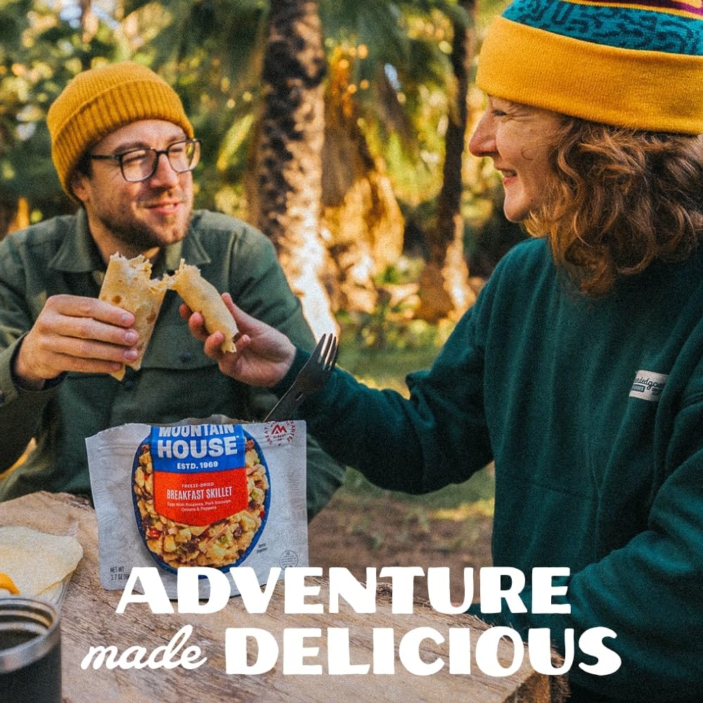 Mountain House Chili Mac with Beef - Freeze-Dried Camping Food | 6-Pack for Outdoor Adventures