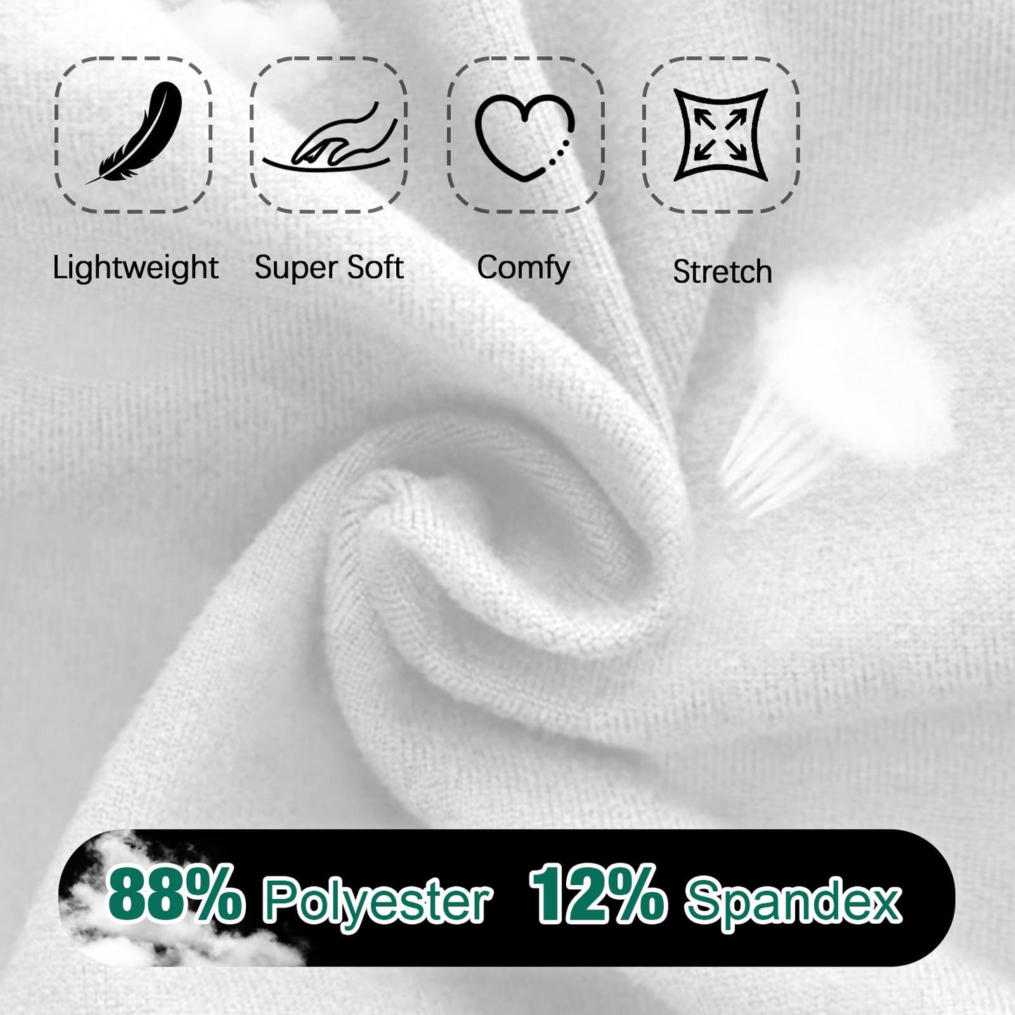 Walifrey Womens Joggers with Pockets, Drawstring Sweatpants Women for Lounging Jogging Gym and Workout White,1 Pack White M