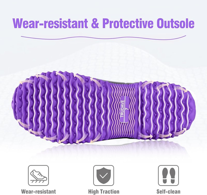 Women's Waterproof Rubber Boots - Mid Calf Neoprene Insulated Outdoor Footwear | Sizes 5-11