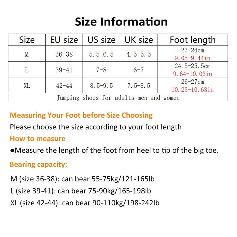 Jump Shoes for Fitness Training - Kangaroo Bounce Shoes for Men and Women, Comfortable Non-Slip Design for Home Gym Workouts, Ideal for Jumping and Aerobic Exercises