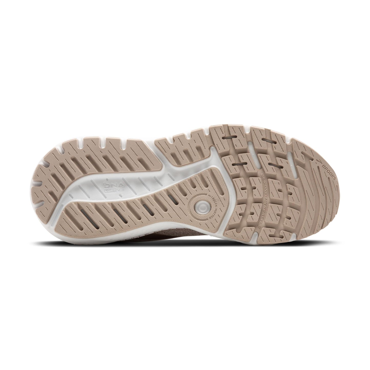 Brooks Women’s Ariel GTS 24 Supportive Running & Walking Shoe - Coconut/Chateau/Portabella - 8.5 Medium