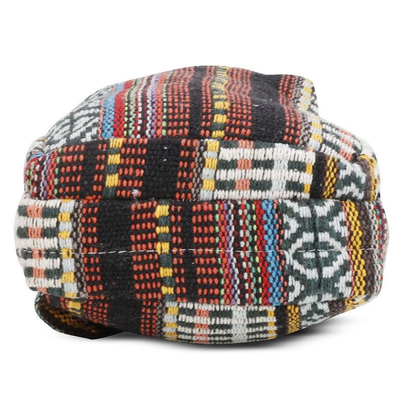 Suman Enterprises Hemp Sling Backpack- Hemp Cross body Bag- Hemp Shoulder Backpack Adjustable Strap for Men & Women (Multi-2)