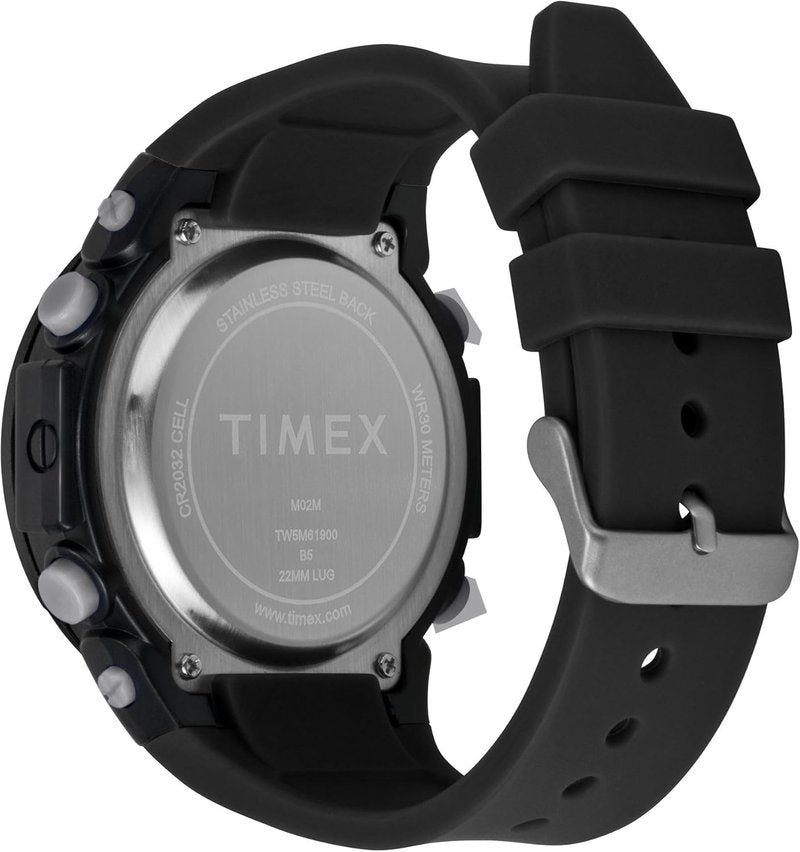Timex Digital 50mm Unisex Watch - Stylish, Durable Design for Everyday Wear