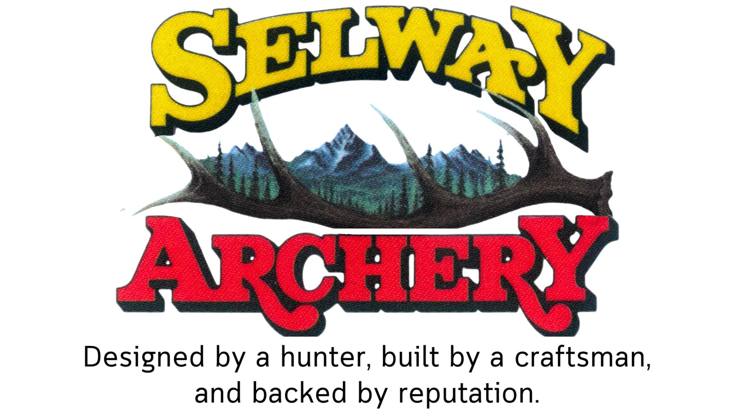 Selway Archery Long Bow Stringer Tool | Original Design Est. 1995 | Safe & Easy Stringing to Prevent Limb Twist (Neon Orange)