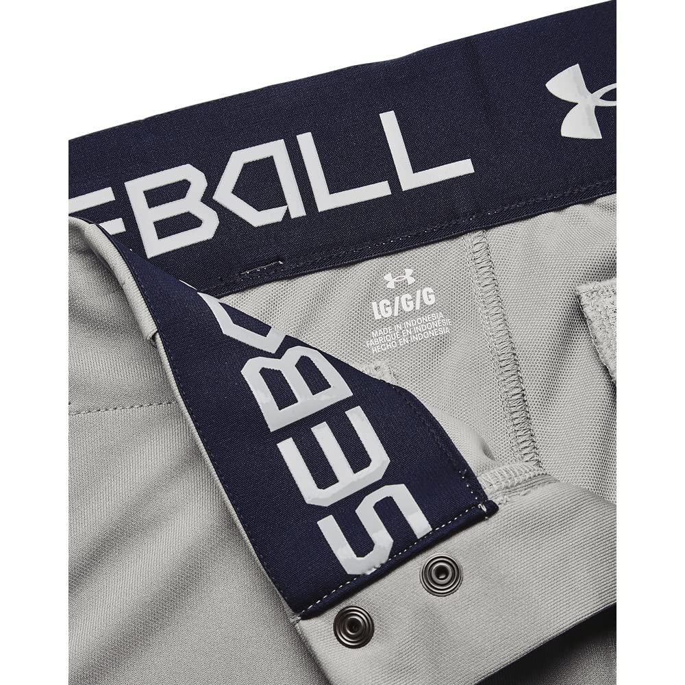 Under Armour Men's Utility Baseball Straight Leg Pant Pipe 22, (082) Baseball Gray/Midnight Navy/Midnight Navy, XX-Large