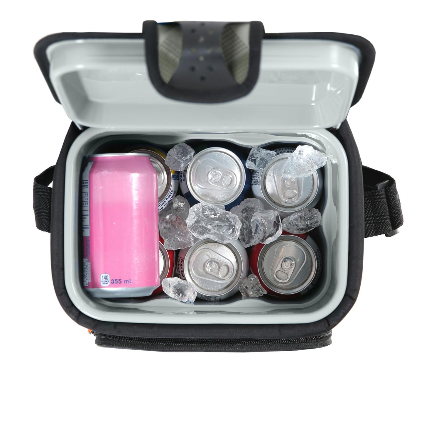 Titan by Arctic Zone 9 Can Zipperless Cooler with SmartShelf, Seagrass
