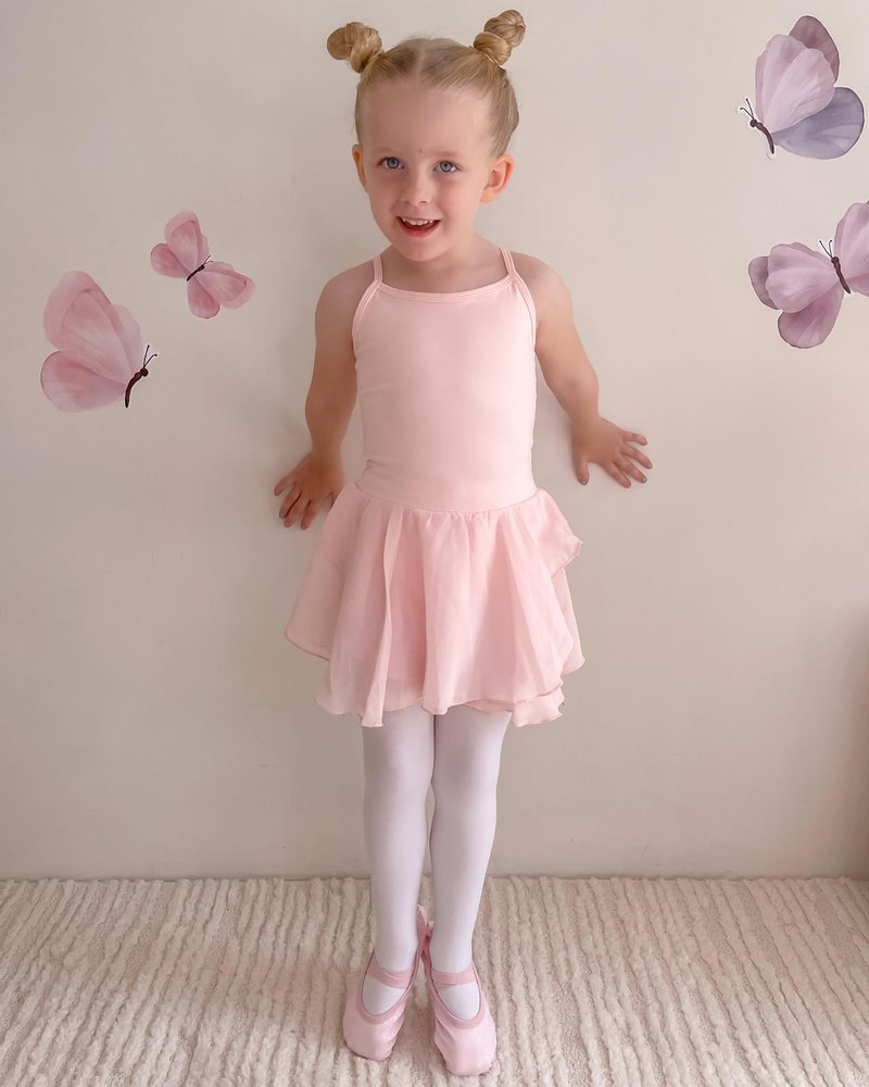 Stelle Girls' Ultra Soft Pro Dance Tight/Ballet Footed Tight(Toddler/Little Kid/Big Kid),BP+WT+TN,XS