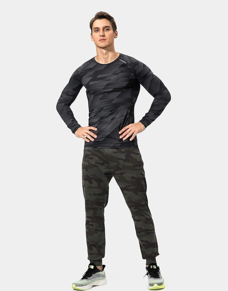 Men's Athletic Sweatpants with Zipper Pockets - Joggers for Soccer, Running & Workouts