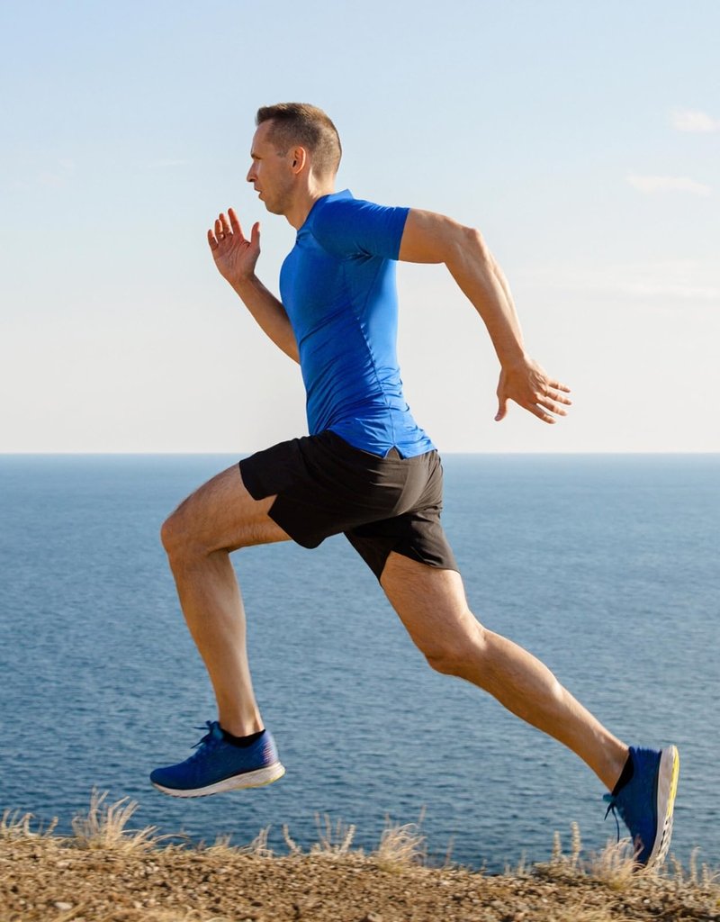 Lempue 2 Pack Workout Gym Shorts for Men 5 Inch Lightweight Running Shorts Quick Dry Sports Athletic Shorts with Pockets