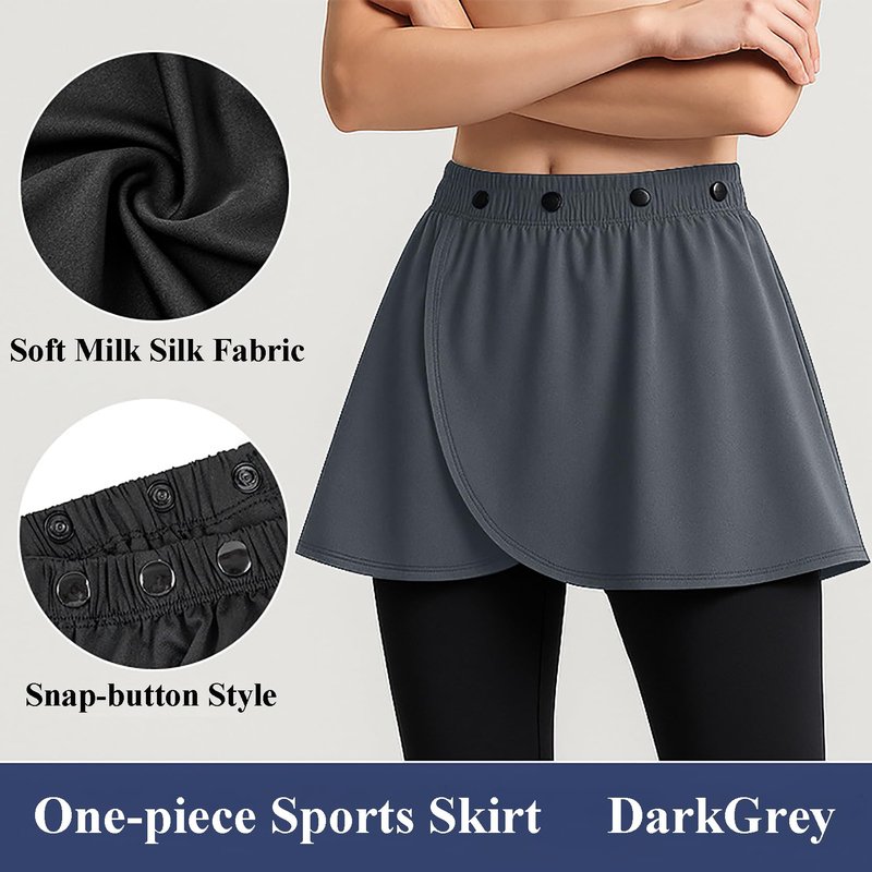 Women's Ballet Skirt, Stretch Dance Wrap Skirt, Quick-Dry Fabric Sport Wrap, Beach Cover Up Skirts Black