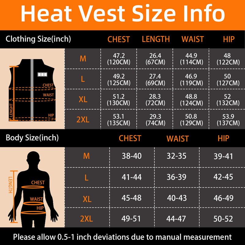Tiyortoo Heated Vest for Men with Battery Pack Included 16000mAh 7.4V, Men's Heated Vests for Women Electric Rechargeable, 9 Heating Zones,Lightweight Warming Heating Jacket Clothing Outdoor(XL)