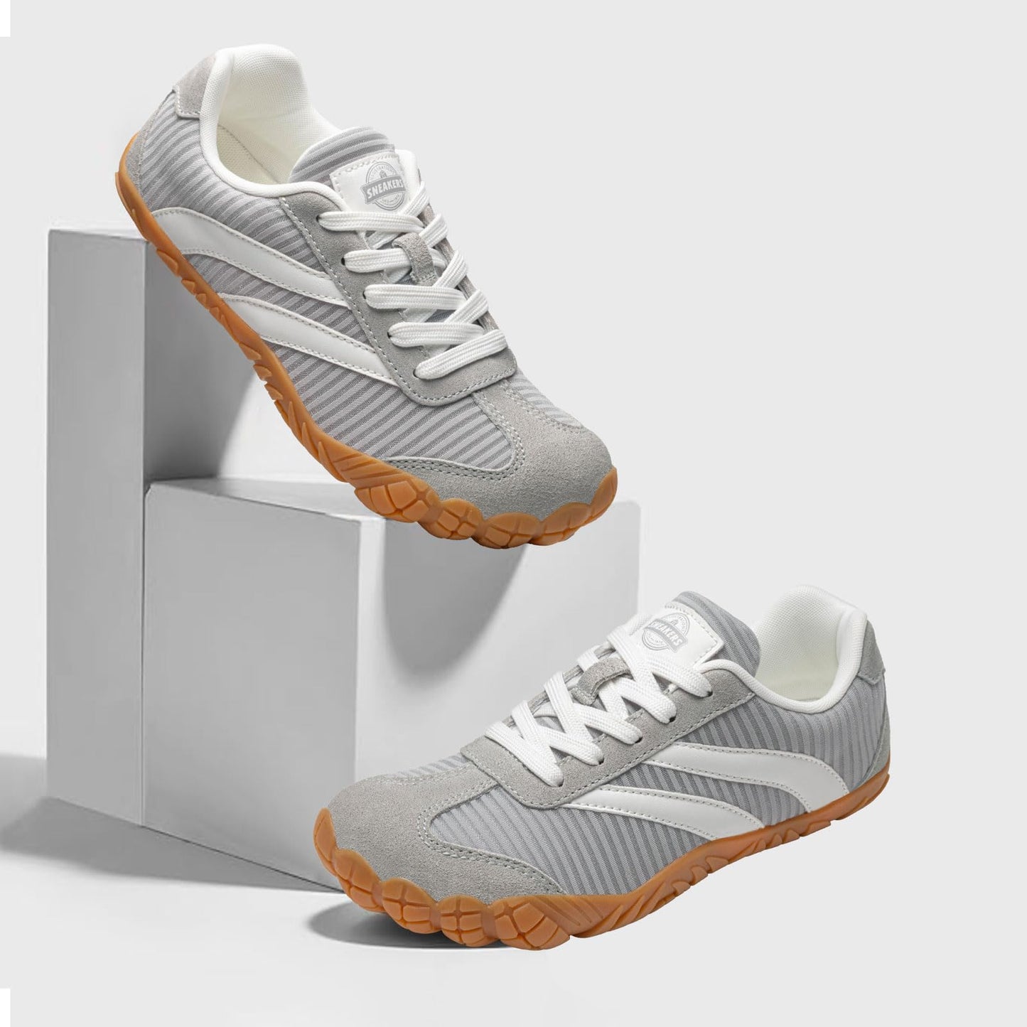 Barefoot Shoes Women Casual Sneakers,Wide Toe Box Shoes Women Zero Drop Barefoot Shoe Men,Minimalist Trail Running Shoe,Non-Slip Lightweight Breathable Comfortable Fashion Walking Hiking Shoes Unisex