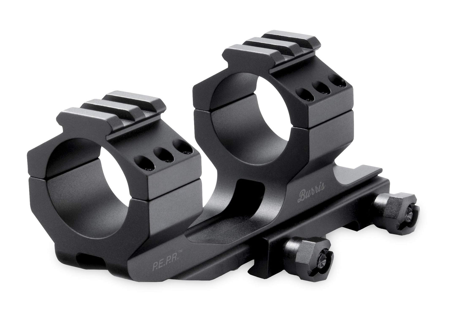Burris Optics P.E.P.R. Scope Mount, Includes Both Smooth and Picatinny Ring Tops, 30mm, Standard Attach, BLACK (410341)