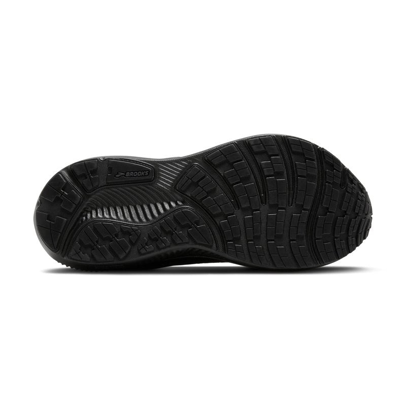 Brooks Men’s Ghost 17 GTX Waterproof Supportive Running & Walking Shoe - Black/Black/Ebony - 7 Medium