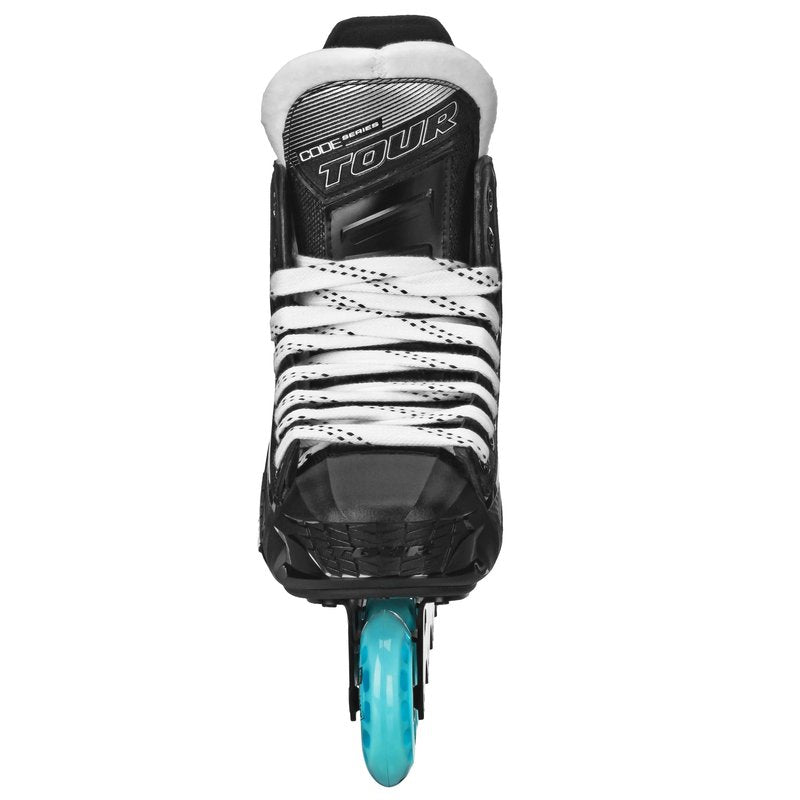 Tour Hockey Code DK9 Roller Hockey Skates, Black, Size 6
