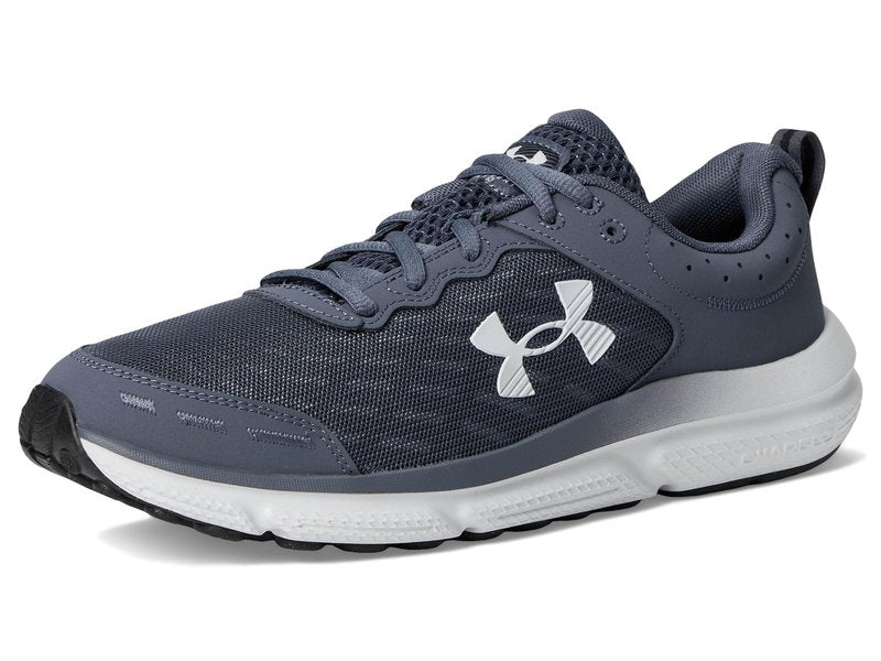 Under Armour Men's Charged Assert 10 Shoes, Downpour Gray/Downpour Gray/Halo Gray, 9