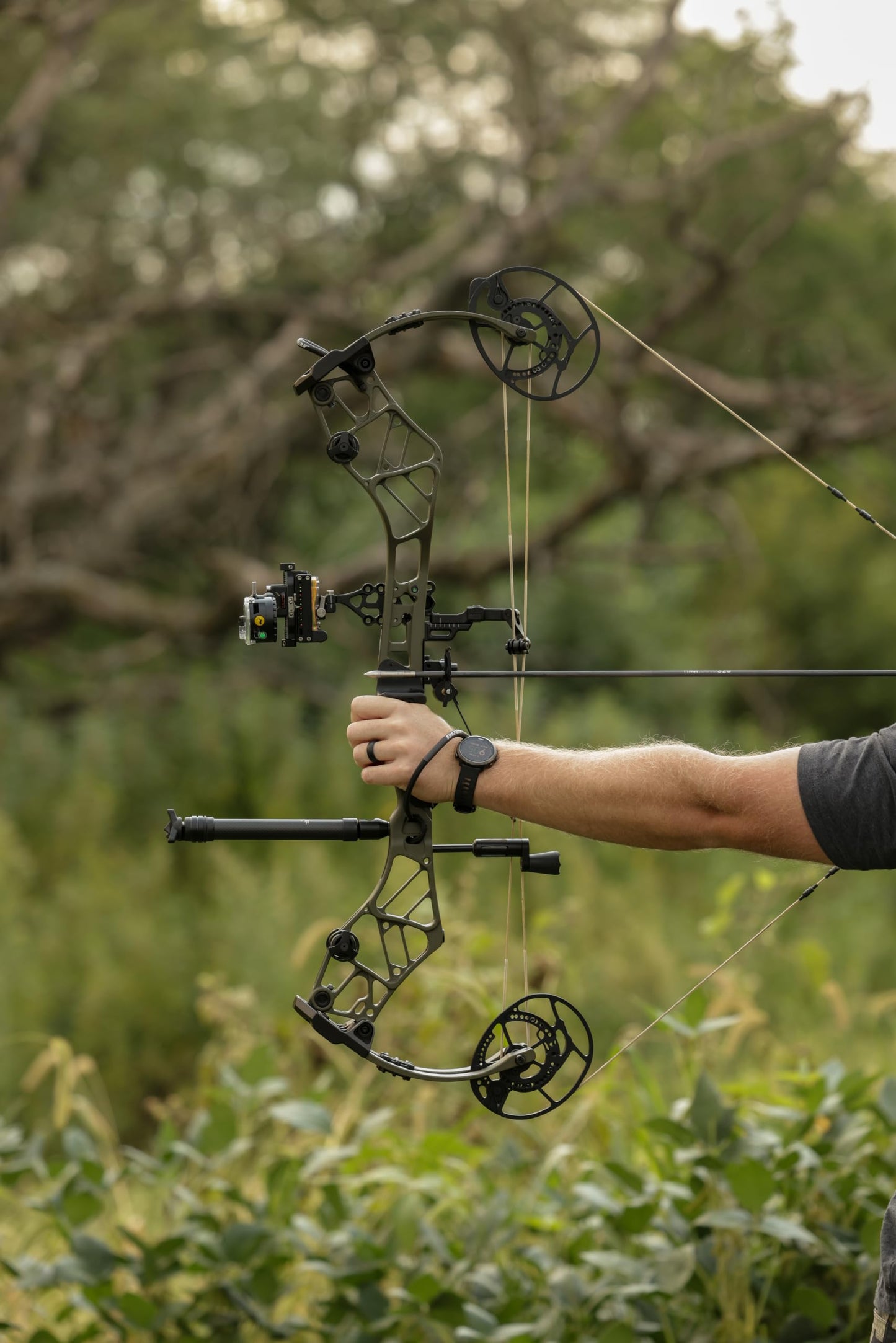 Trophy Ridge React One Pro Archery Bow Sight, Right Hand, 0.010 Pin