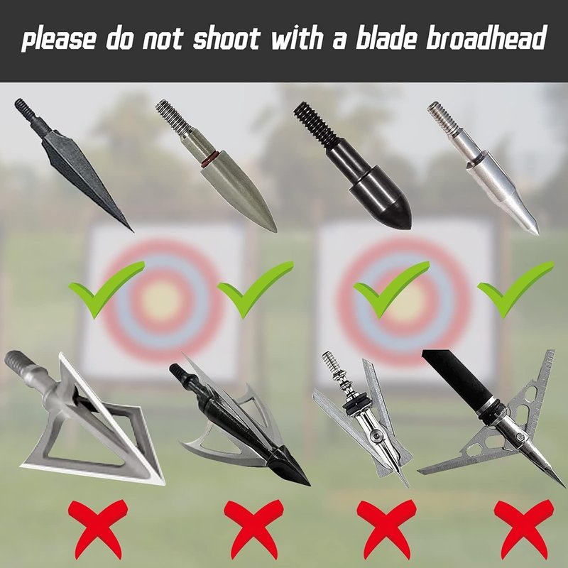 5 Layer Red Archery Target Bundle - Durable Stand Included | Ideal for Practice