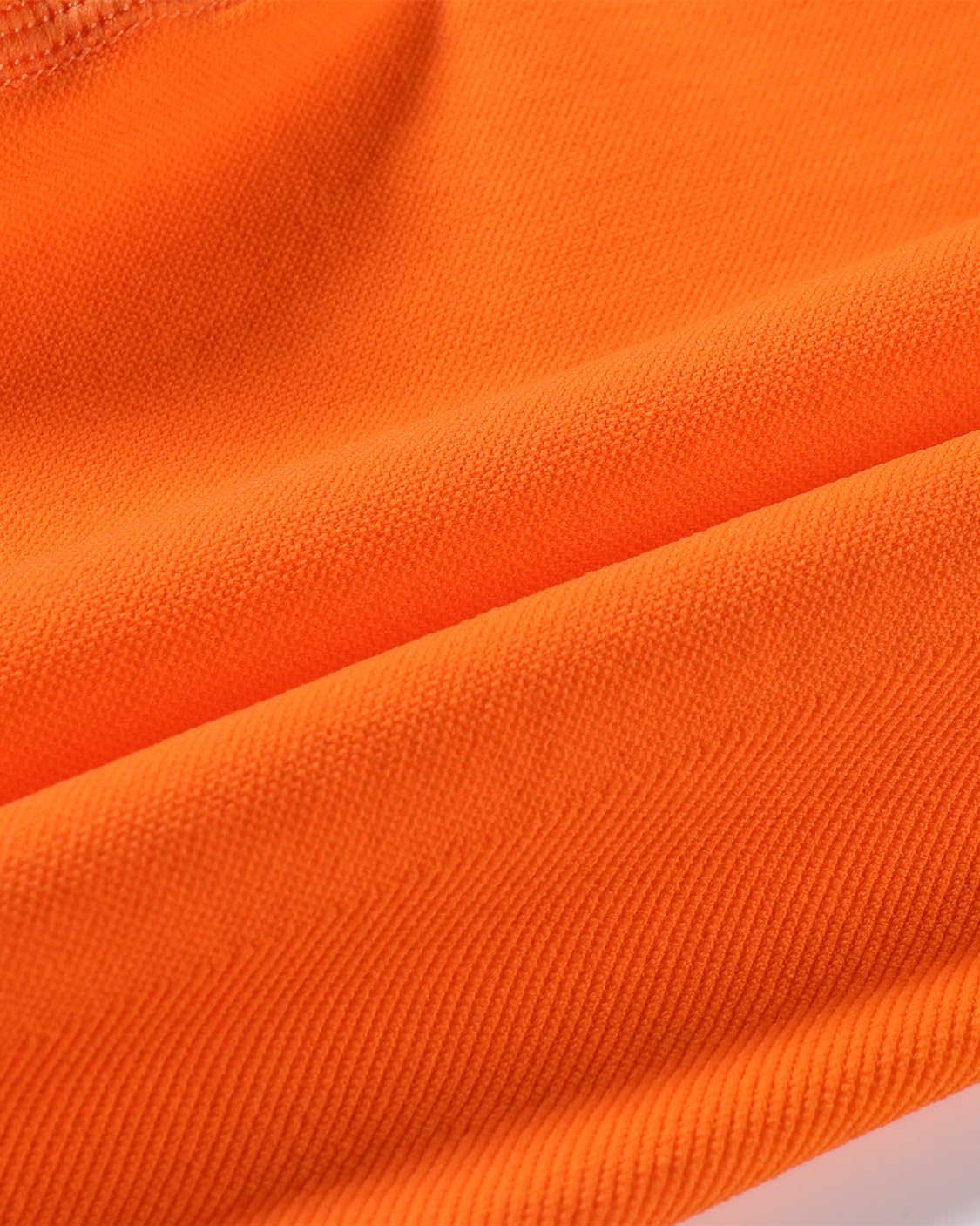 AUROLA Influence Collection Workout Shorts for Women,No Roll Up Squat Proof New Scrunch Seamless Compression Gym Short, Persimmon Orange, M