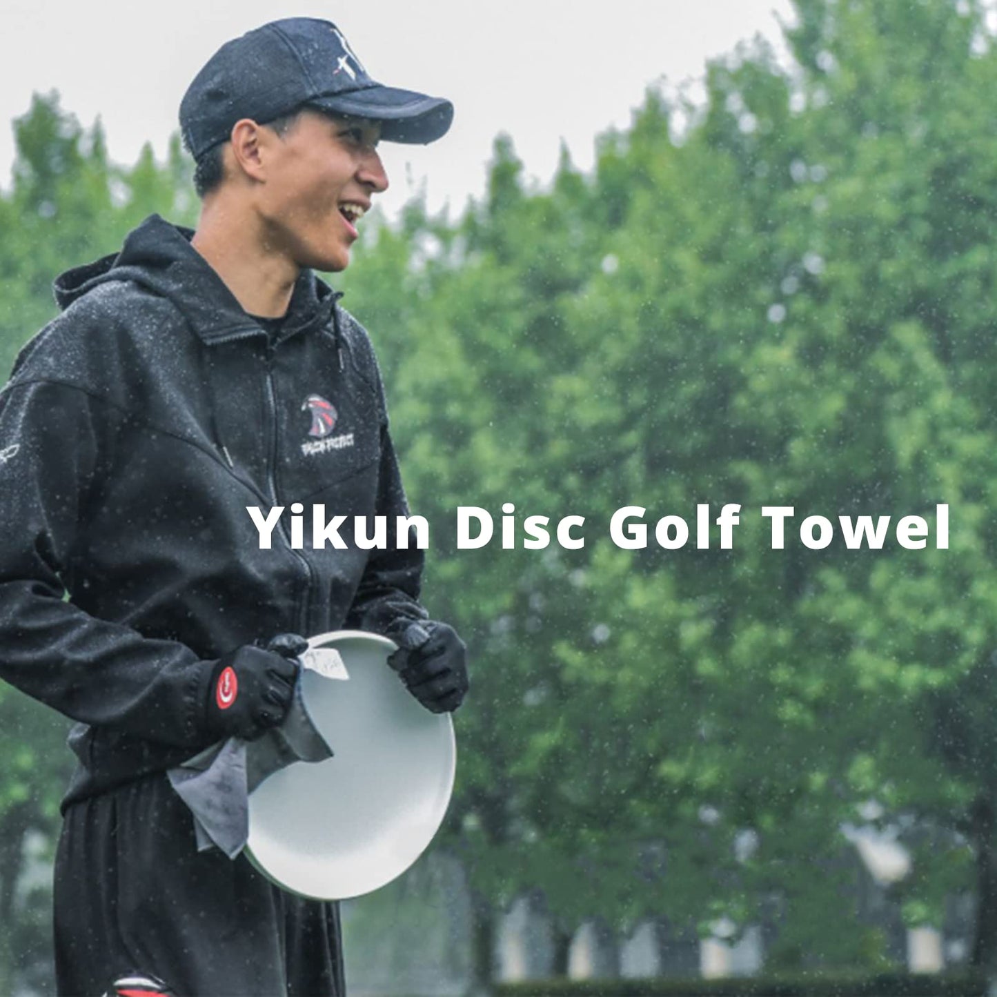 Yikun Disc Golf Towel Quick Dry Special Towel Dedicated Competition Accessories Quick Dry Towel Fast Drying Towel for Outdoor Disc Golf Set Drivers/Putters/Midrange