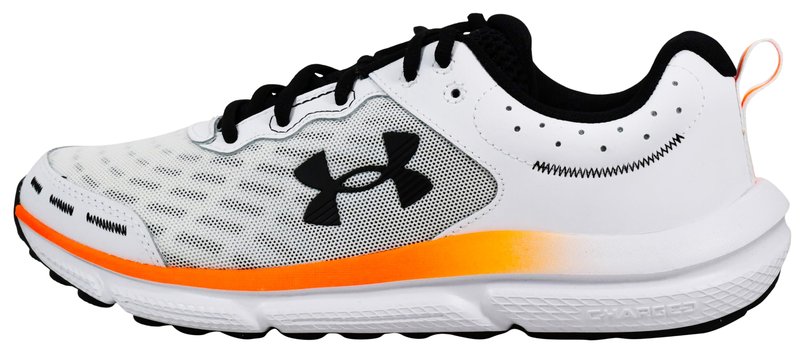 Under Armour Men's Charged Assert 10, (101) White/White/Black, 11, US