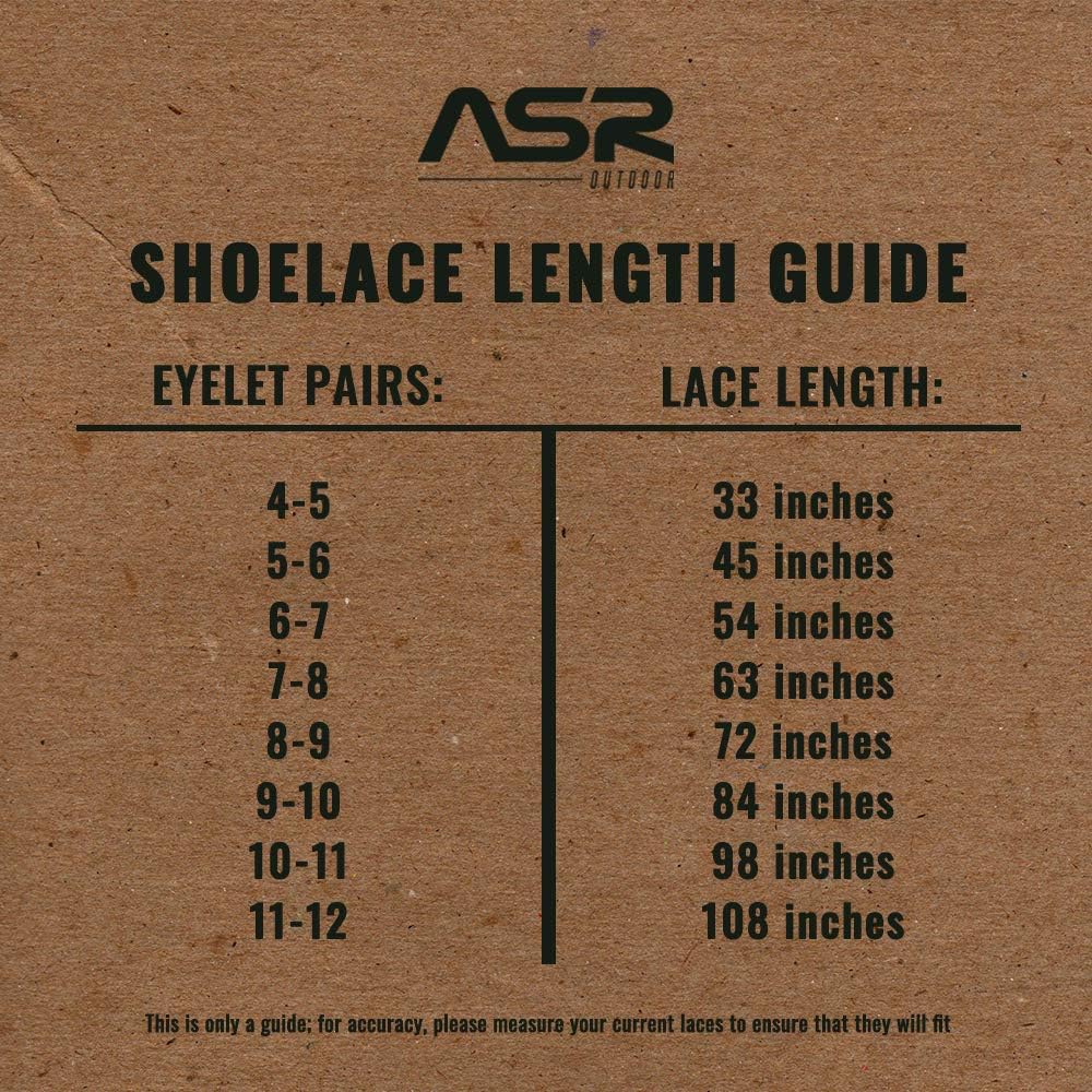 550 Paracord Hiking Boot Laces - Durable Replacement Shoelaces | 1 Pair