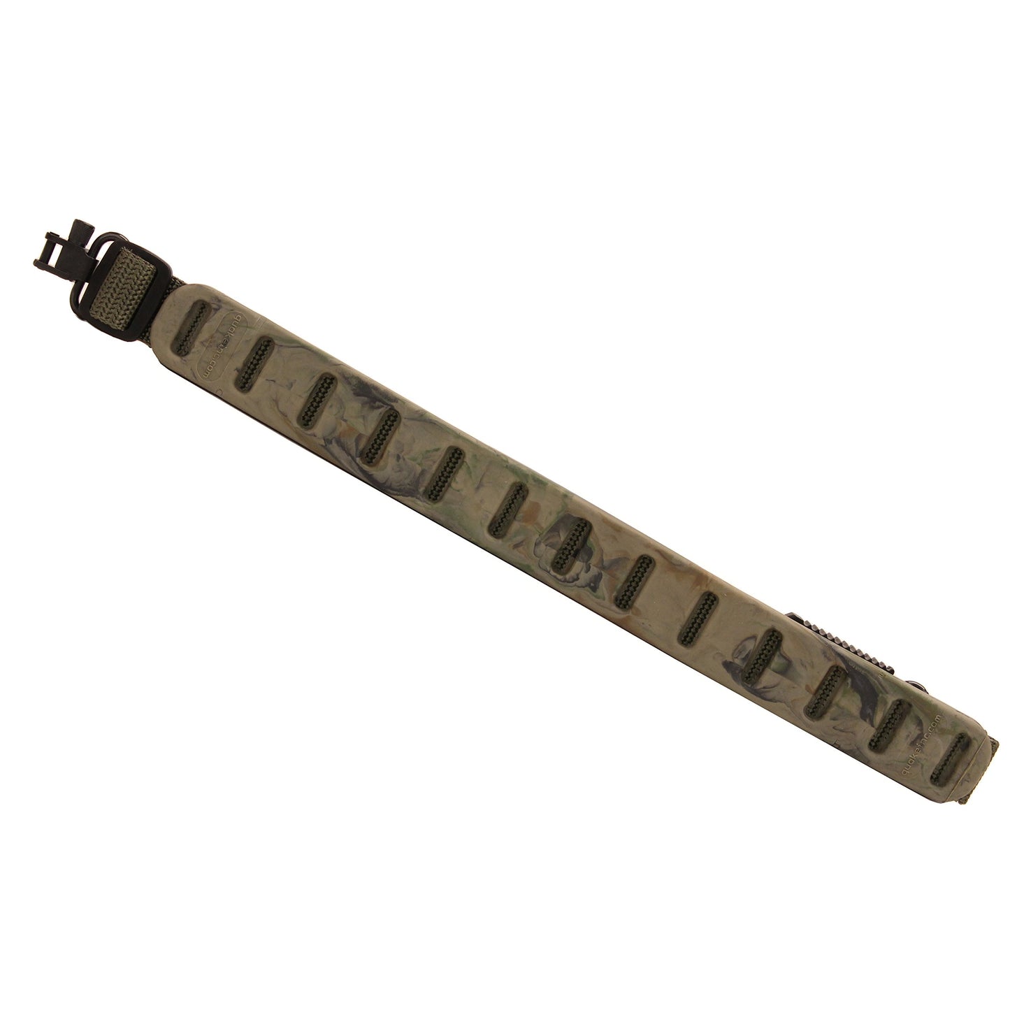 Quake The Claw Slimline Adjustable Padded All-Weather Rifle/Shotgun Sling w/ QD Metal Swivels, Camo – 58001-0
