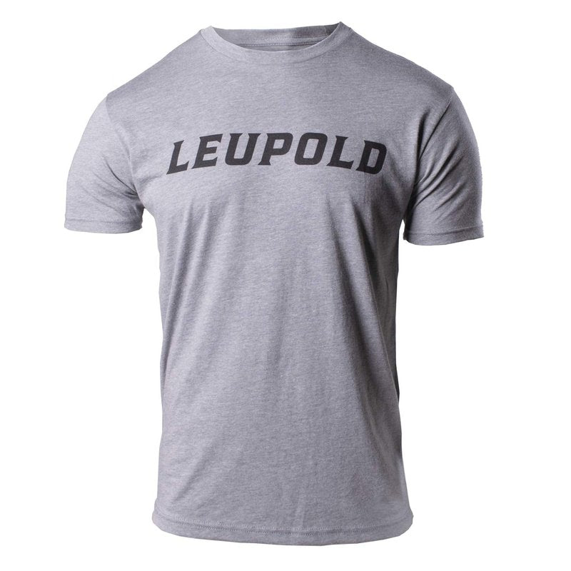 Leupold Wordmark Tee Graphite Heather L