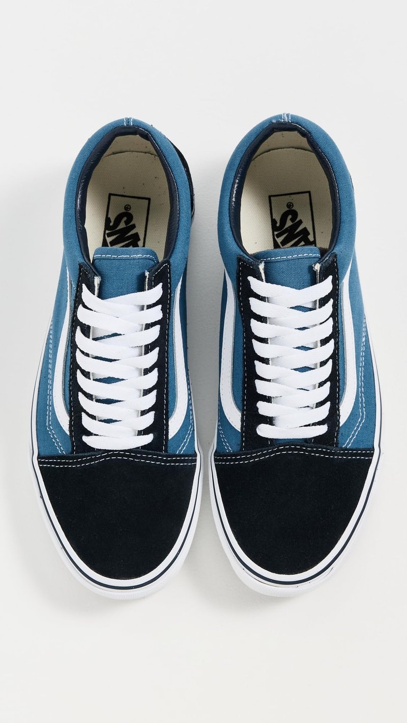 Vans Unisex U Old Skool Unisex Sneakers, Navy, 14.5 US Women/13 US Men