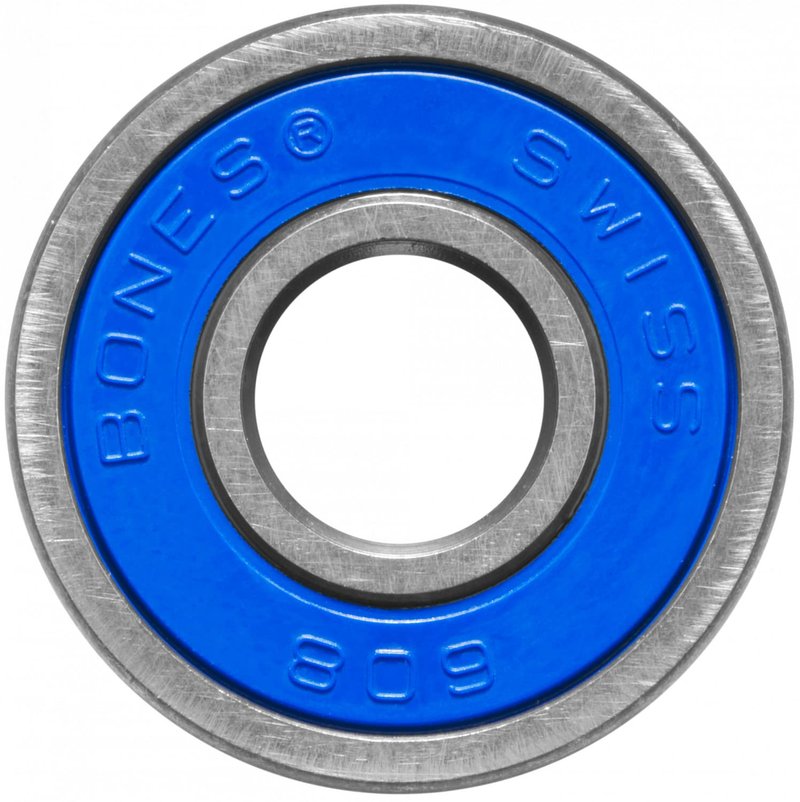 Bones Super Swiss 6 Skateboard Bearings 8 Pack