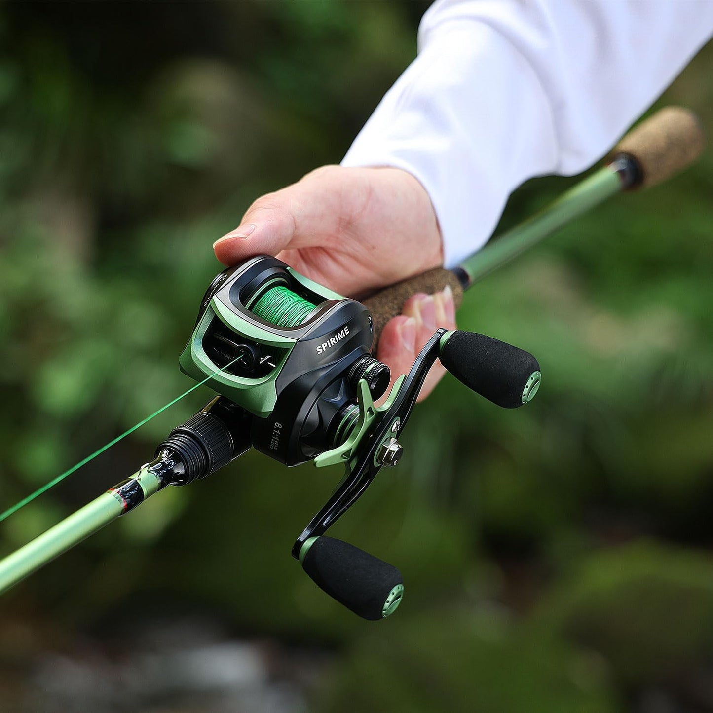 Sougayilang Baitcasting Fishing Reel - 9+1BB with Magnetic Braking System | Smooth Performance & Durability