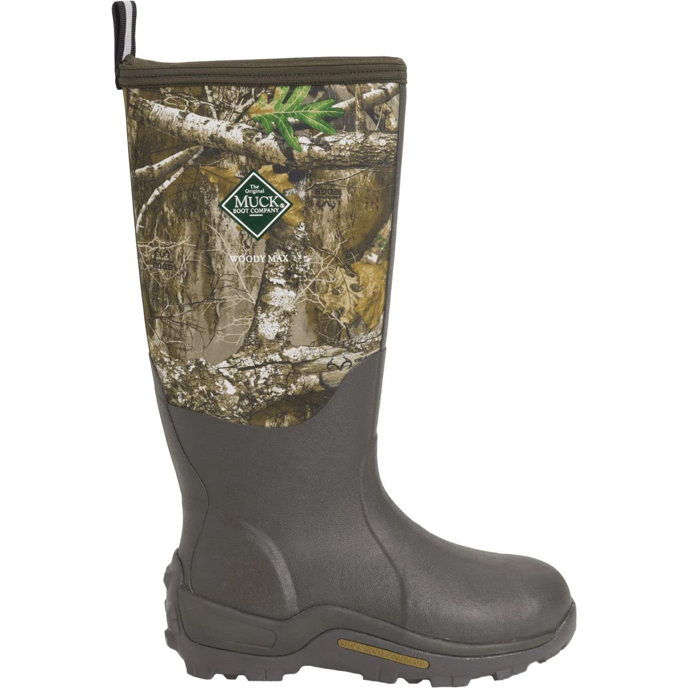 MUCK Men's RealTREE® Edge™ Woody Max Tall Boot, Camo, Size 12(M)