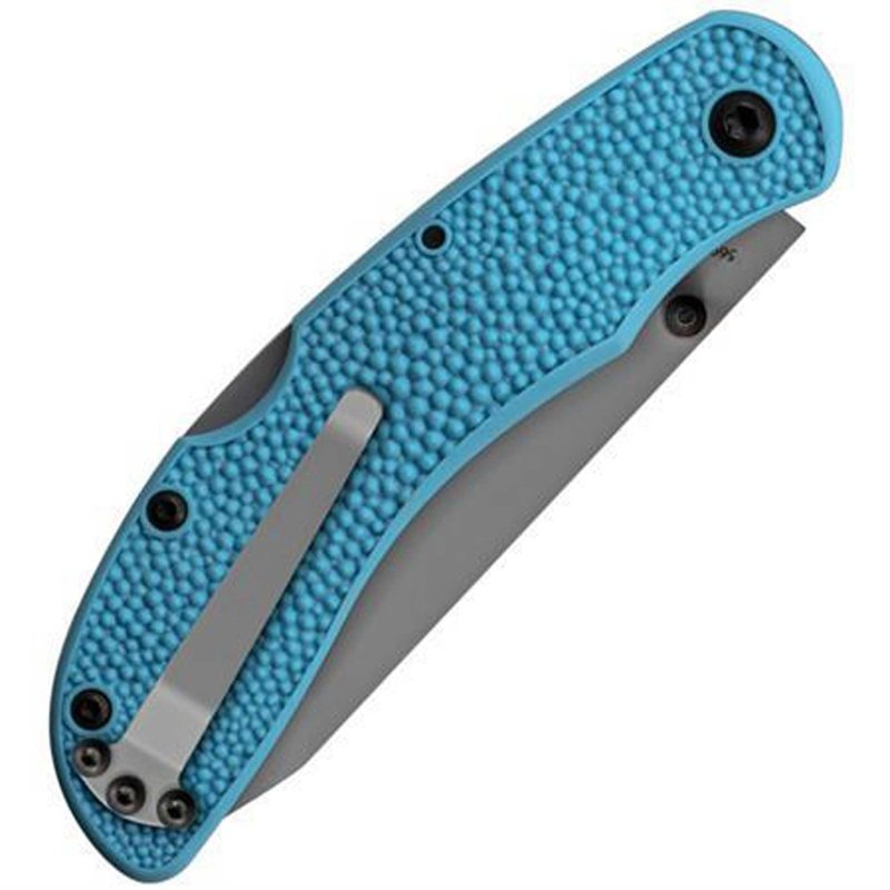 KA-BAR 5698SF Ussf Corser Folder Gray Pocket Clip, Straight Edge