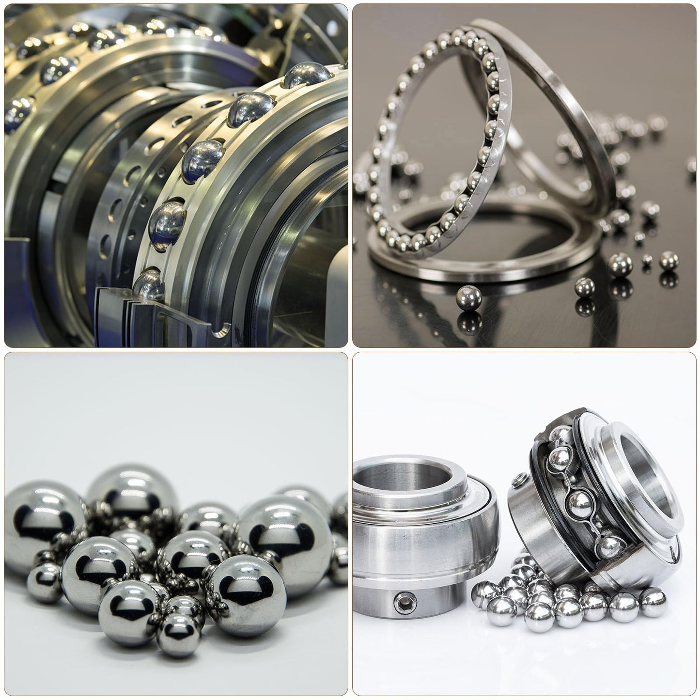 uxcell 500 Pcs 5 mm Bearing Balls Chrome Steel Ball G50 Precision Balls