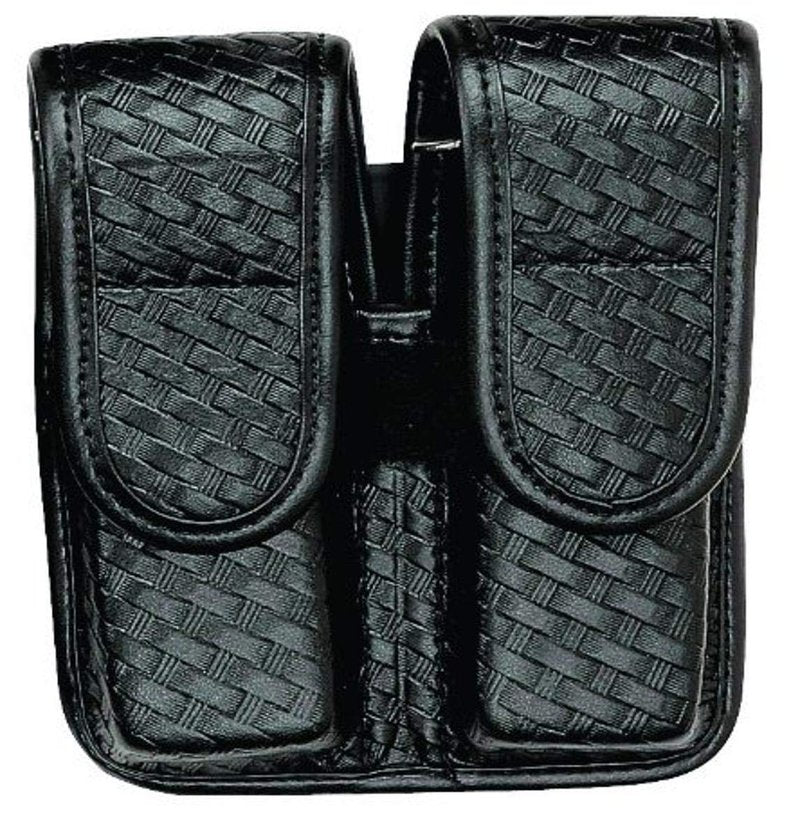 Bianchi 22083: Double Mag Pouch Bsk Blk-Sz 4 Hidden