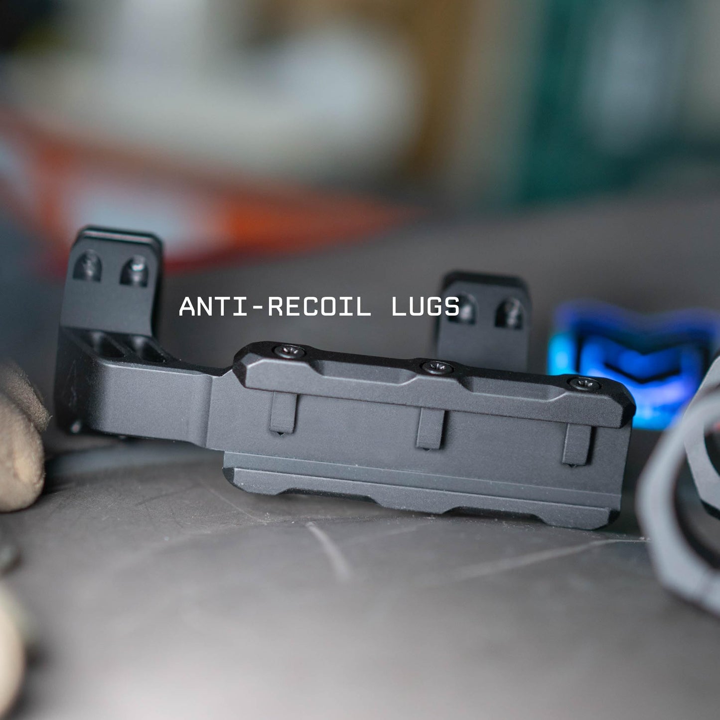 Monstrum Deadlock Series Dual Ring Scope Mount | 2 Inch Offset Cantilever | 30 mm Diameter