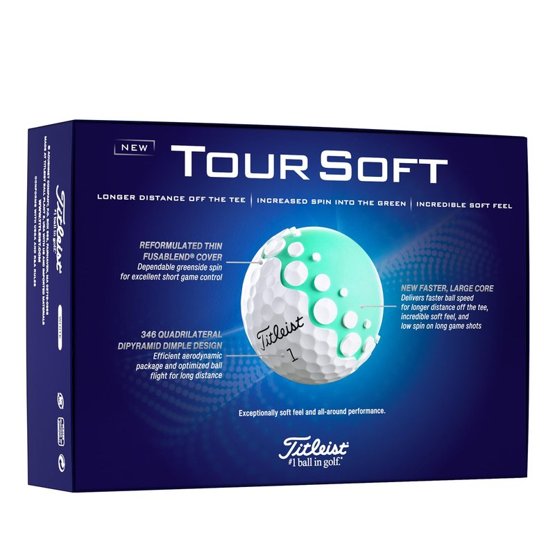 Titleist Tour Soft Prior Generation Golf Balls, White (One Dozen)