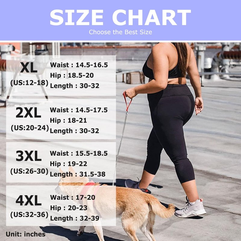 Plus Size Capri Leggings for Women- XL-4XL High Waist Tummy Control Stretchy Workout Yoga Pants Plus Capris(Rosy Pink-Capri/3X-Large)