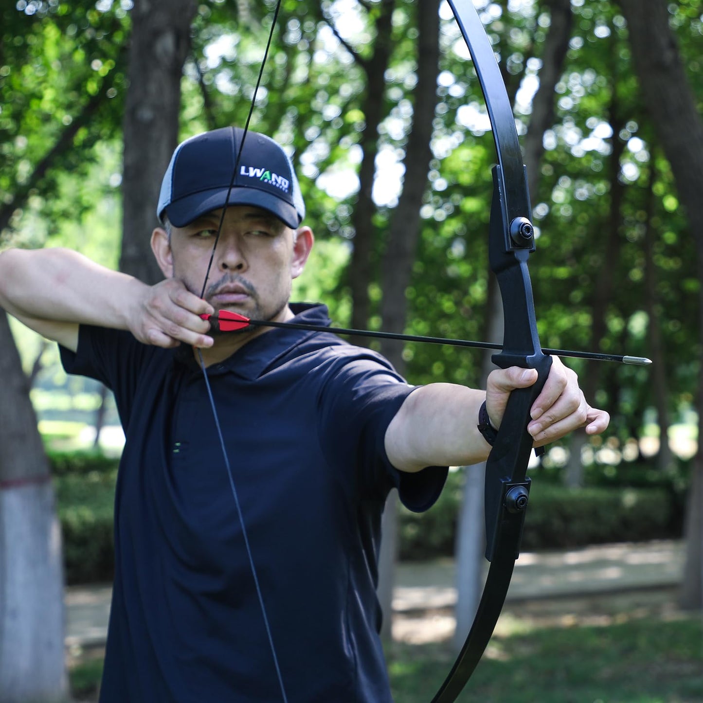 LWANO Archery Recurve Bow and Arrow Set for Adult/Youth/Teens Beginners
