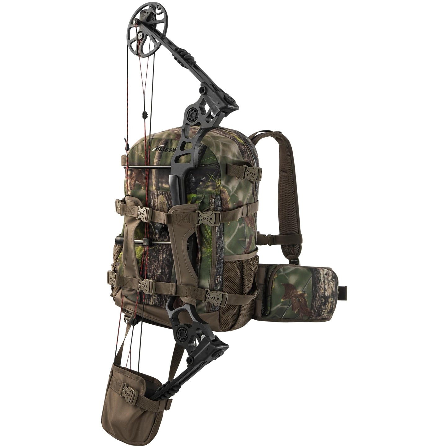 BLISSWILL Hunting Backpack Hunting Day Pack with rifle holder Hunting Gear Accessories gift for men(Forest Canvas)