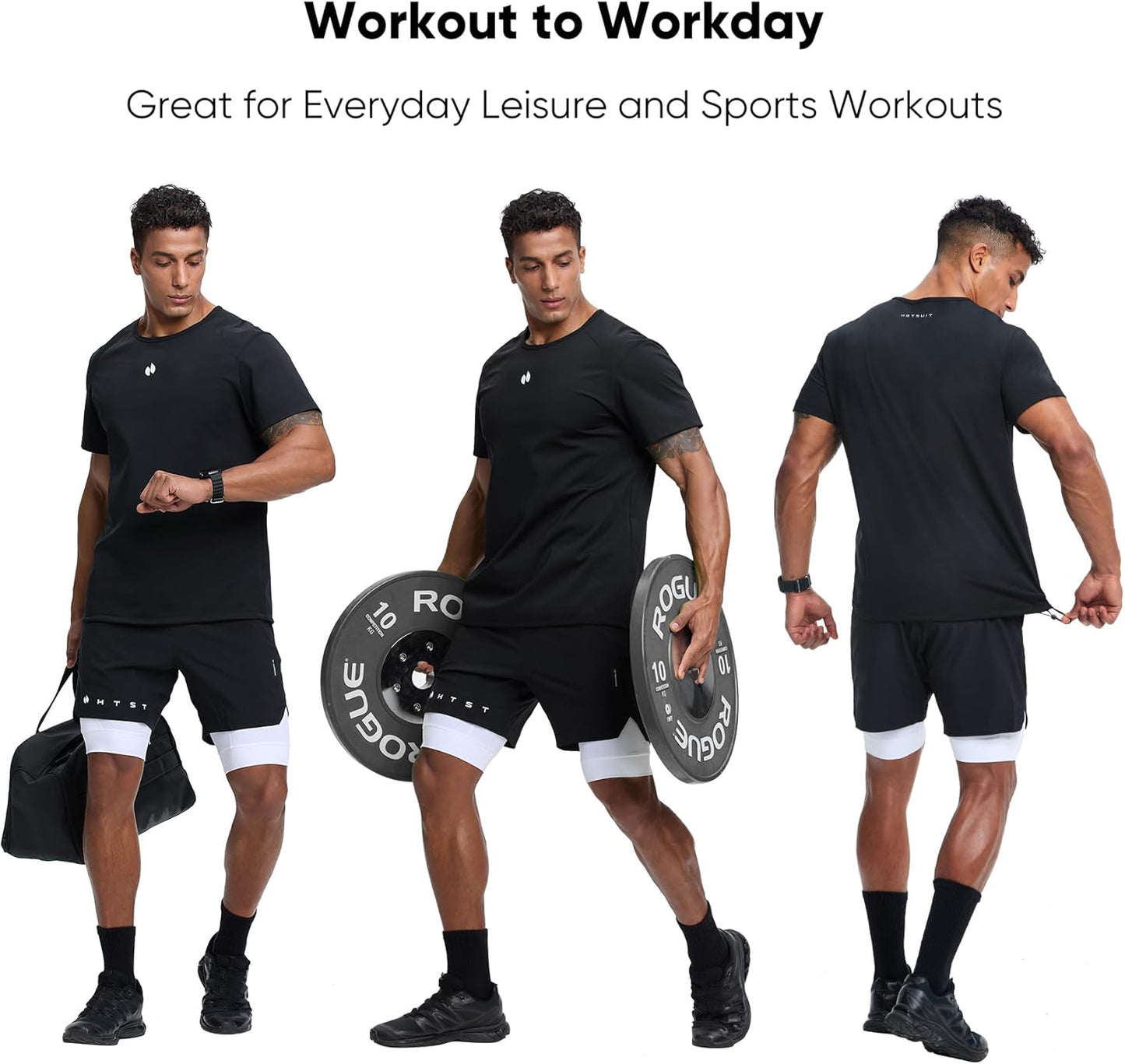 Sauna Shirt for Men - Weight Loss Heat Trapping Vest | Gym Workout Fat Burning Top