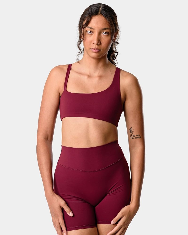 High Waisted Women's Biker Shorts - Kamo Fitness Serenity 6" Inseam, No Front Seam, Thigh Friendly, V Booty Design