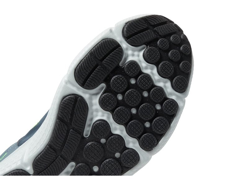 Under Armour Men's Charged Assert 10 Shoes, (101) Gravel/Gravel/Lime Surge, 10.5 X-Wide