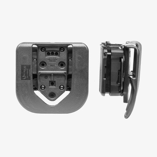 Alien Gear Cloak Double Mag Carrier - Dual Magazine Holster (9mm, 40, 45, 10mm, 380) - IWB/OWB Convertible - Adjustable Cant and Retention - Waistband Comfort with Belt Slide Option - Black