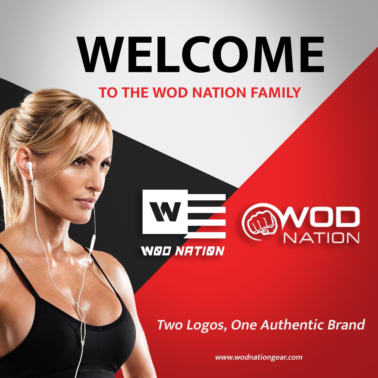 WOD Nation Weighted Jump Rope with Removable Weights & Adjustable Handles - Dual PVC Cables for Speed Training Equipment - Boxing & Cardio Resistance Training - Black, PVC